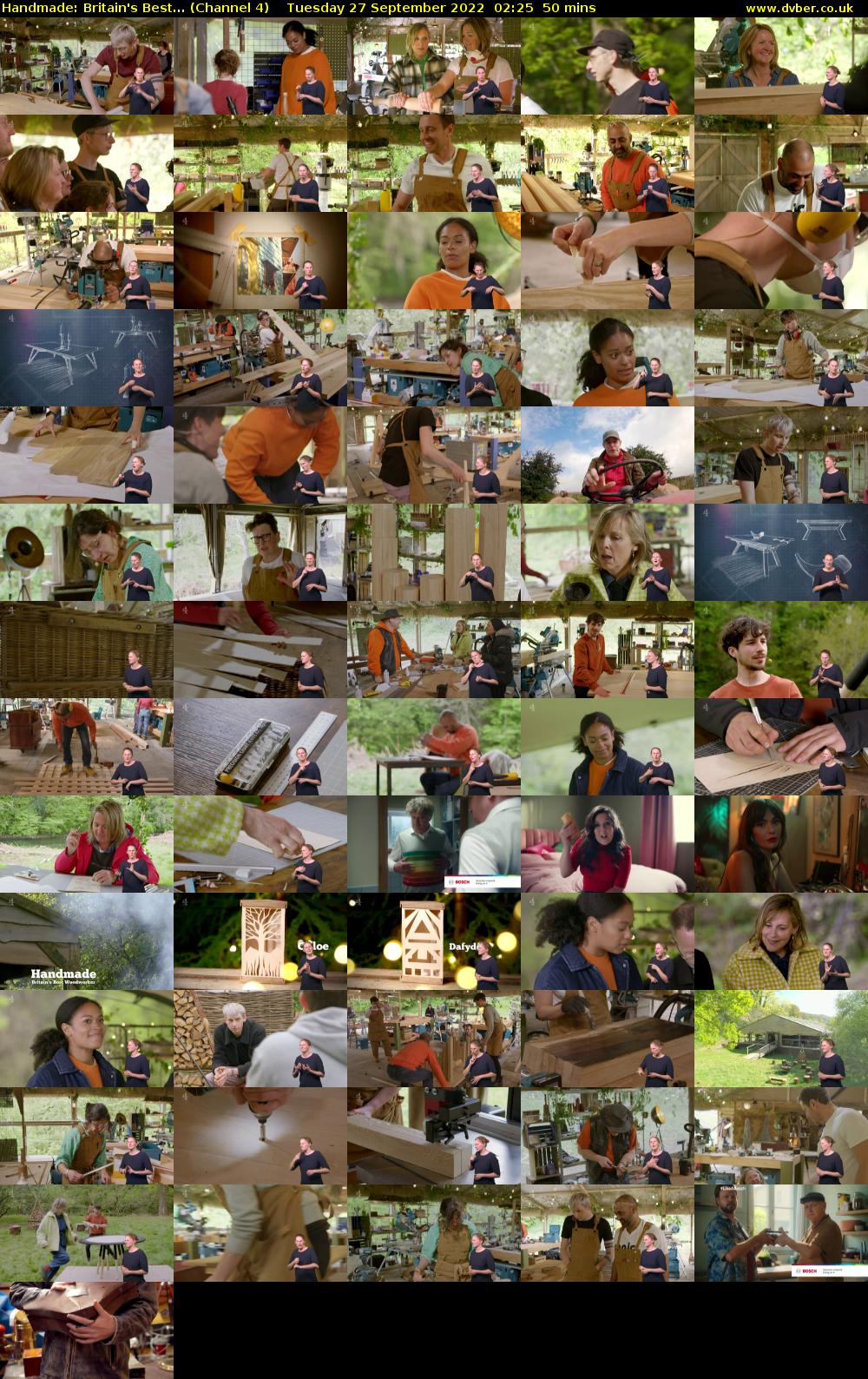 Handmade: Britain's Best... (Channel 4) Tuesday 27 September 2022 02:25 - 03:15