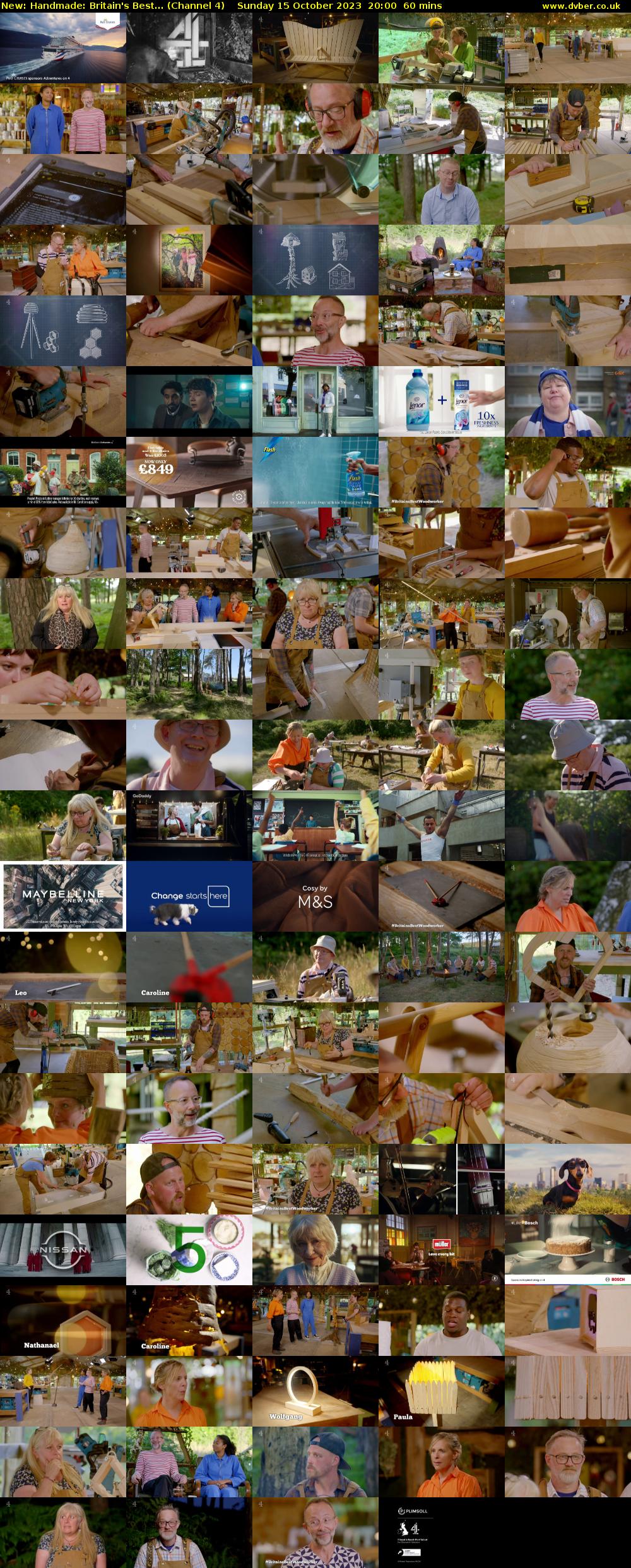 Handmade: Britain's Best... (Channel 4) Sunday 15 October 2023 20:00 - 21:00