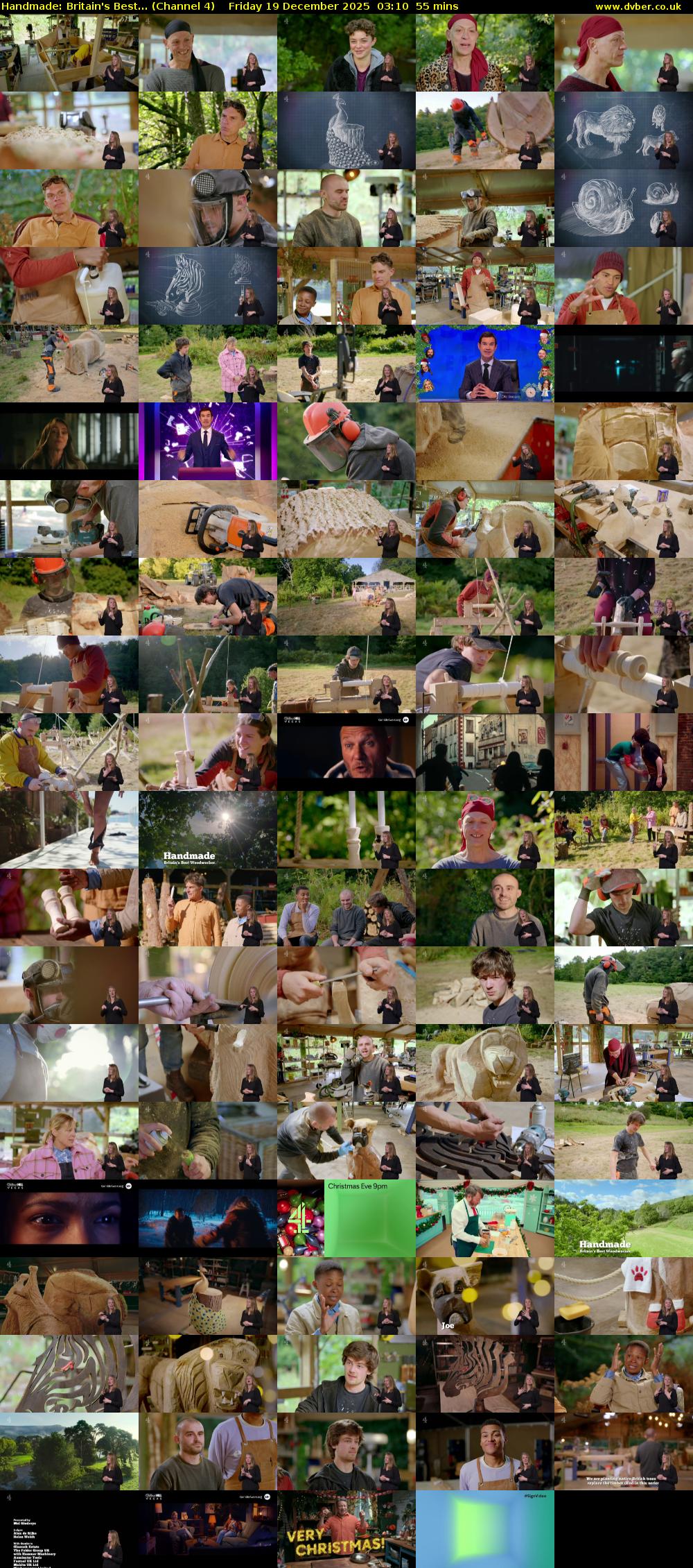 Handmade: Britain's Best... (Channel 4) Friday 19 December 2025 03:10 - 04:05