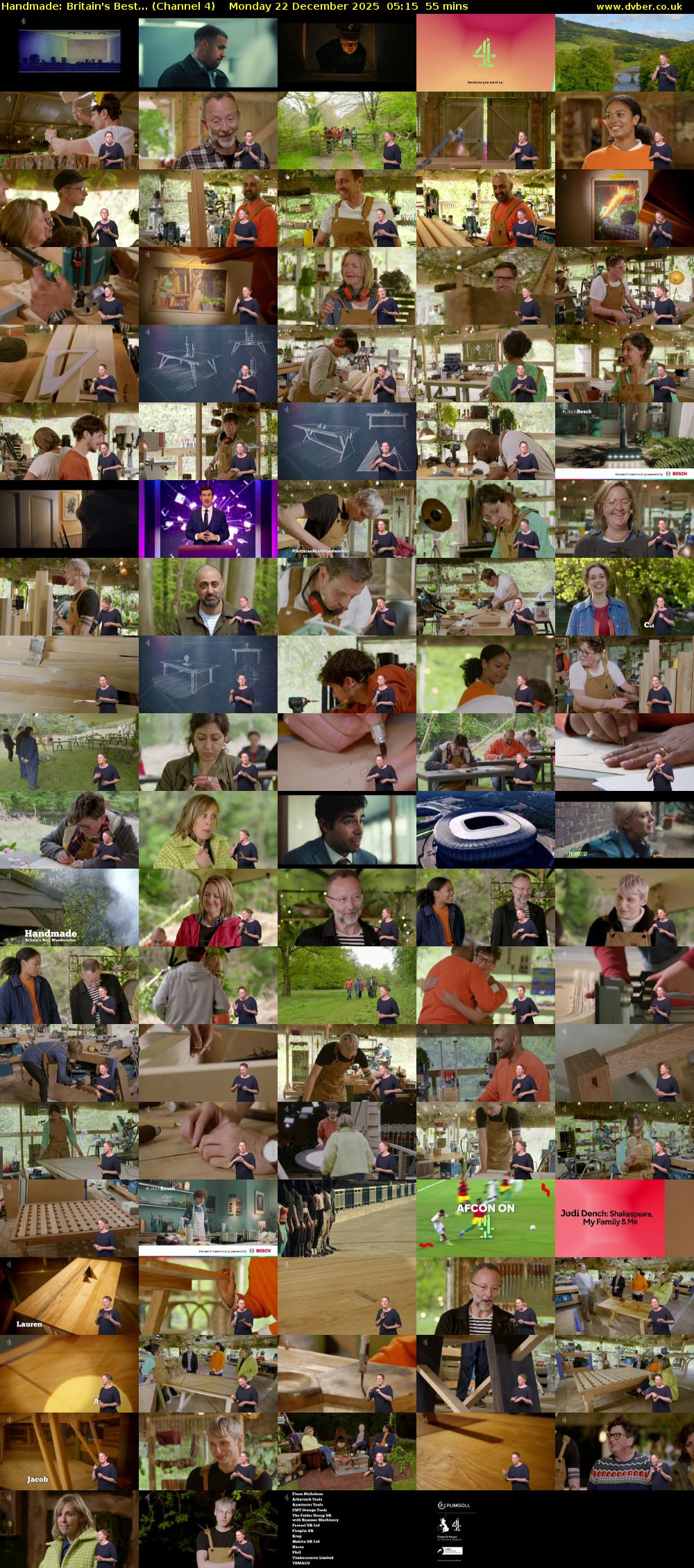 Handmade: Britain's Best... (Channel 4) Monday 22 December 2025 05:15 - 06:10