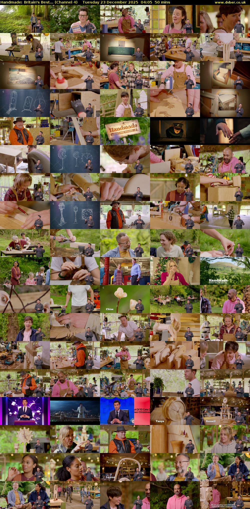 Handmade: Britain's Best... (Channel 4) Tuesday 23 December 2025 04:05 - 04:55