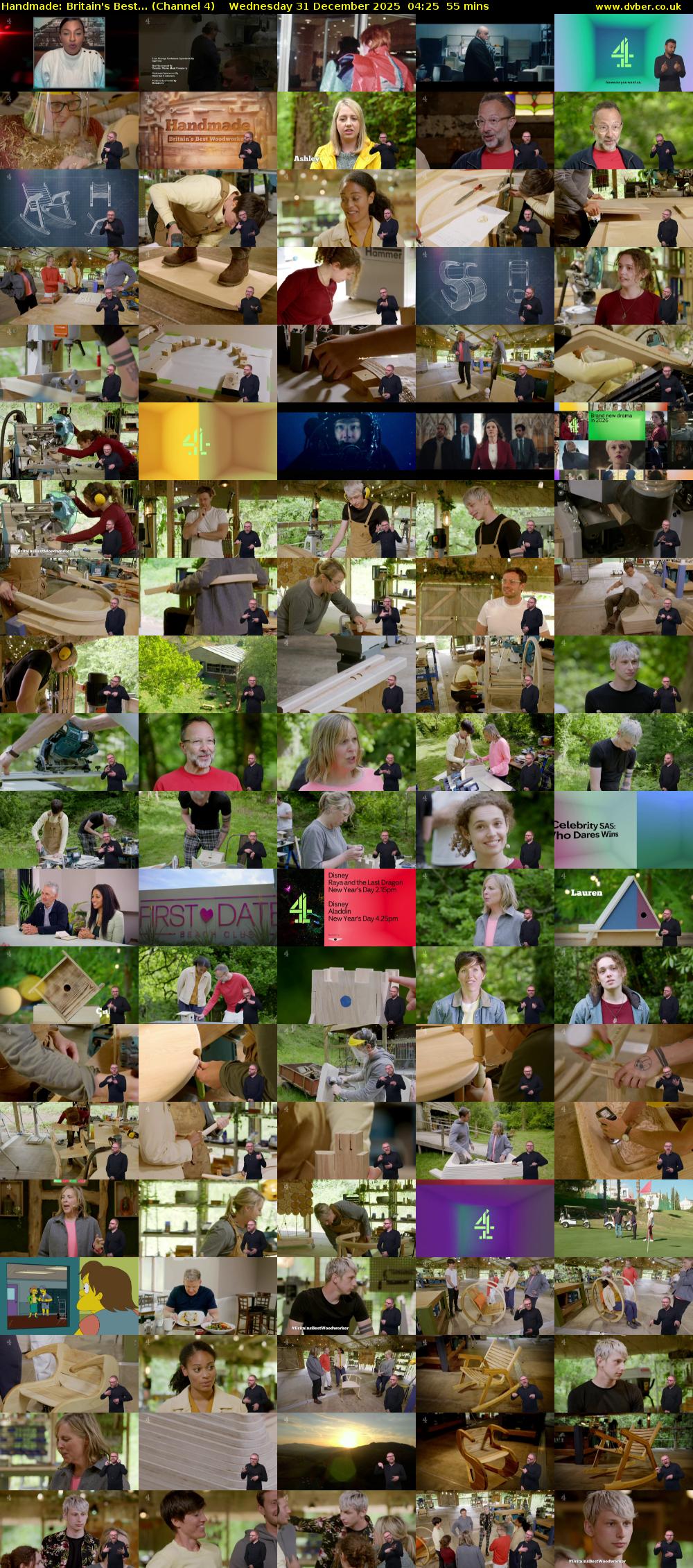 Handmade: Britain's Best... (Channel 4) Wednesday 31 December 2025 04:25 - 05:20