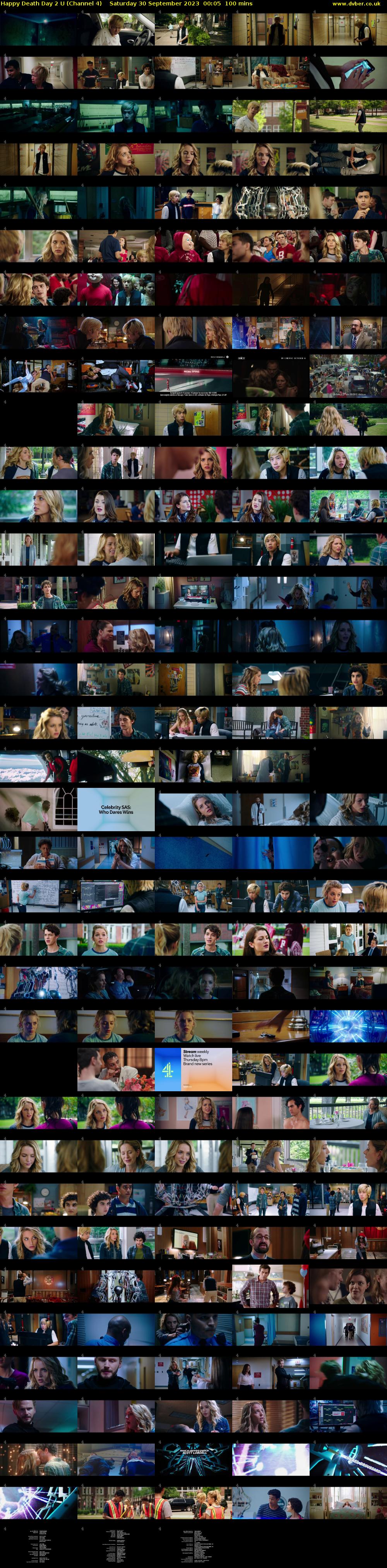Happy Death Day 2 U (Channel 4) Saturday 30 September 2023 00:05 - 01:45