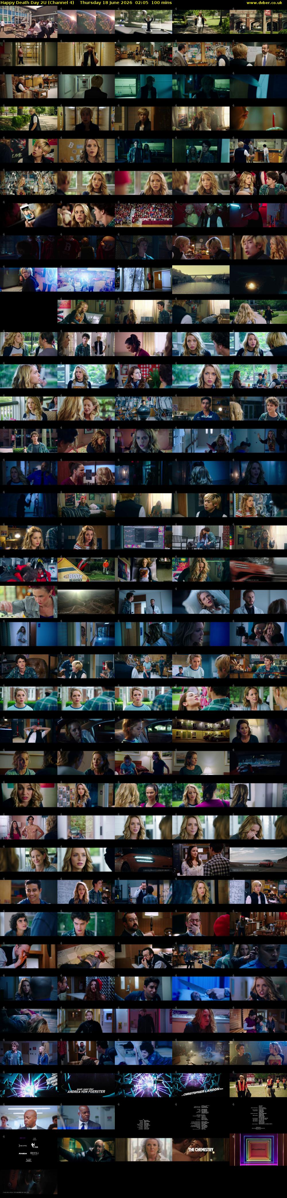 Happy Death Day 2U (Channel 4) Thursday 18 June 2026 02:05 - 03:45
