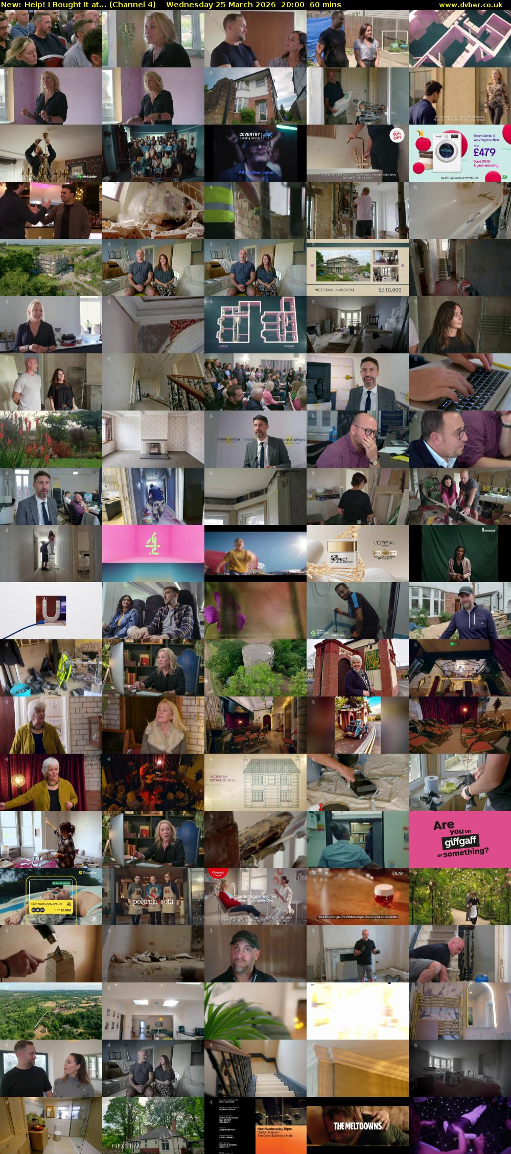 Help! I Bought It at... (Channel 4) Wednesday 25 March 2026 20:00 - 21:00