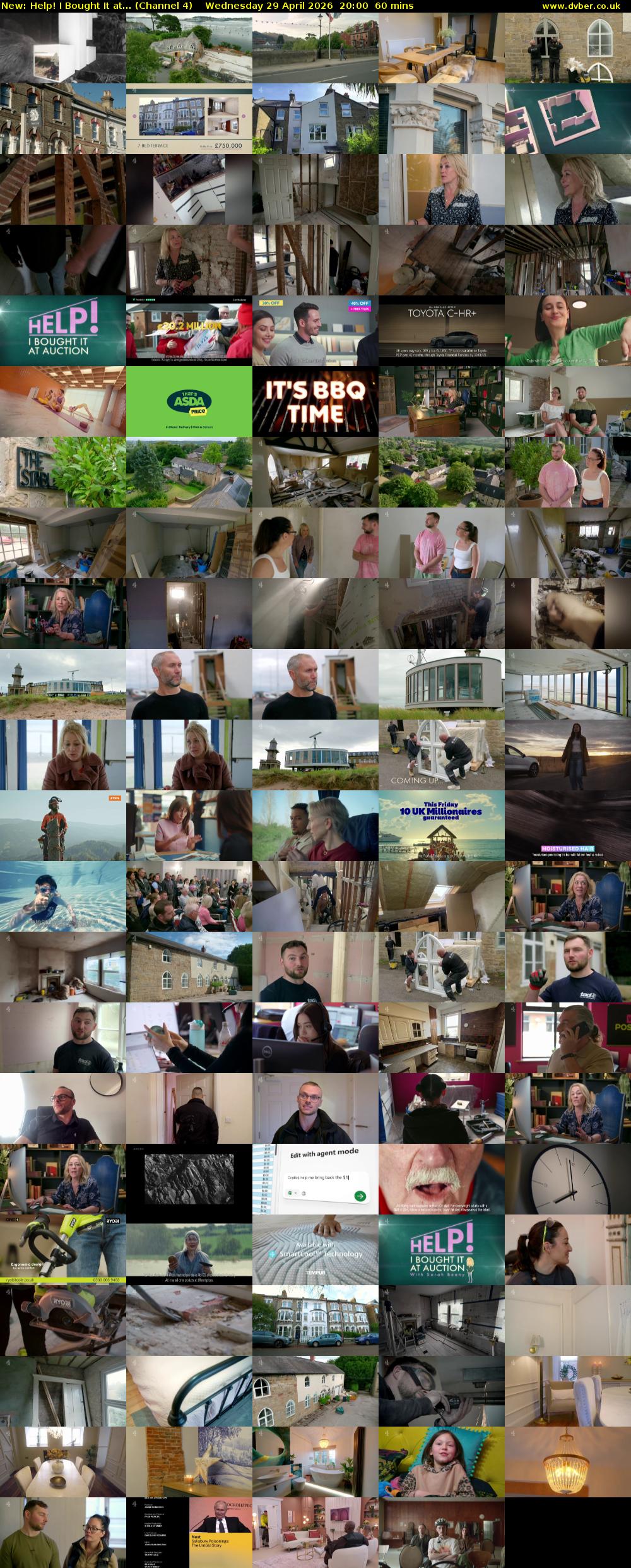 Help! I Bought It at... (Channel 4) Wednesday 29 April 2026 20:00 - 21:00