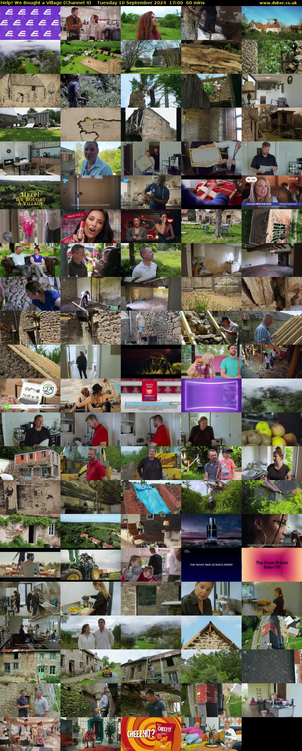 Help! We Bought a Village (Channel 4) Tuesday 10 September 2024 17:00 - 18:00