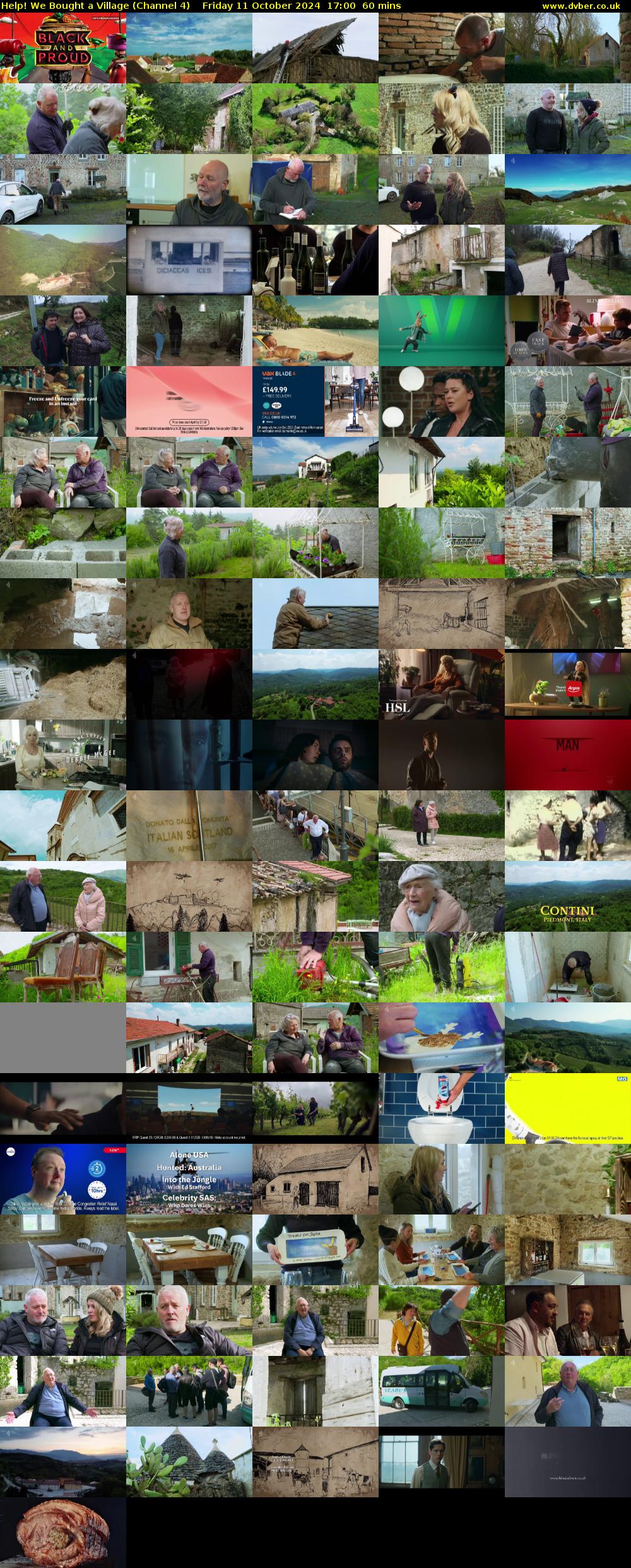 Help! We Bought a Village (Channel 4) Friday 11 October 2024 17:00 - 18:00