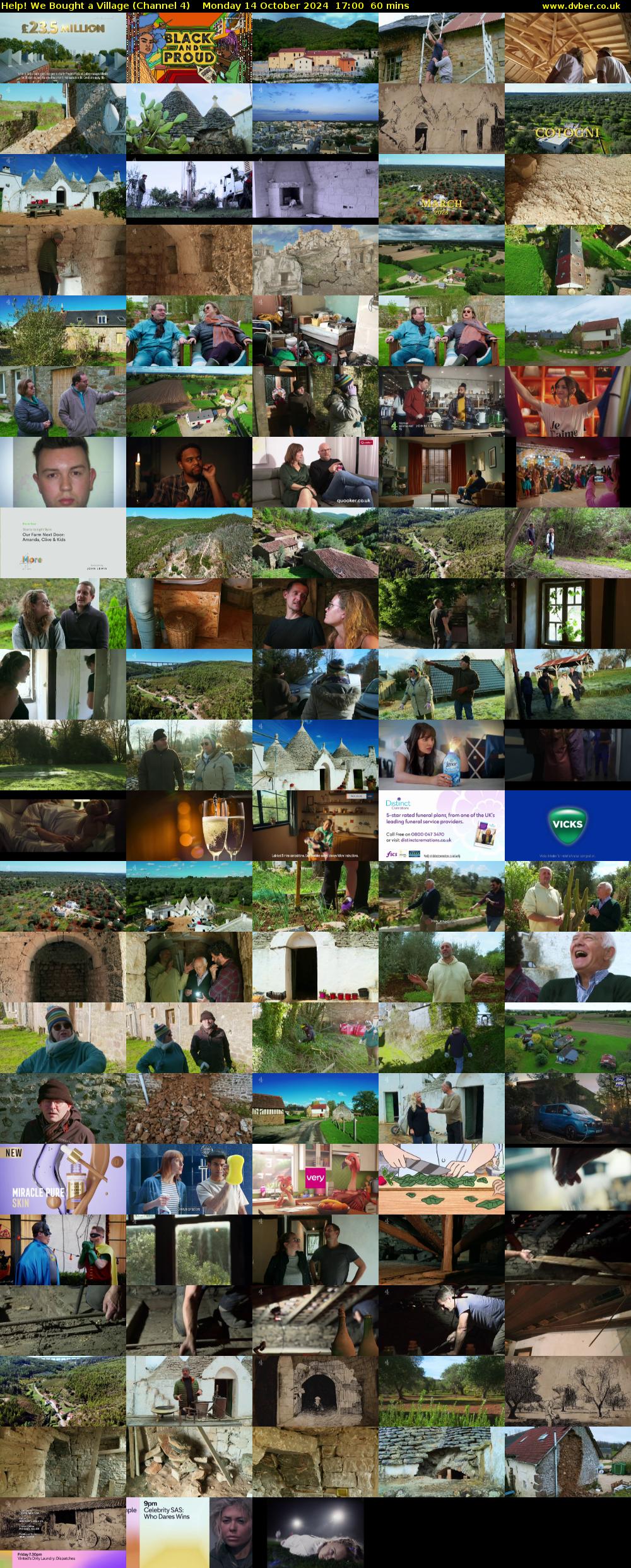 Help! We Bought a Village (Channel 4) Monday 14 October 2024 17:00 - 18:00
