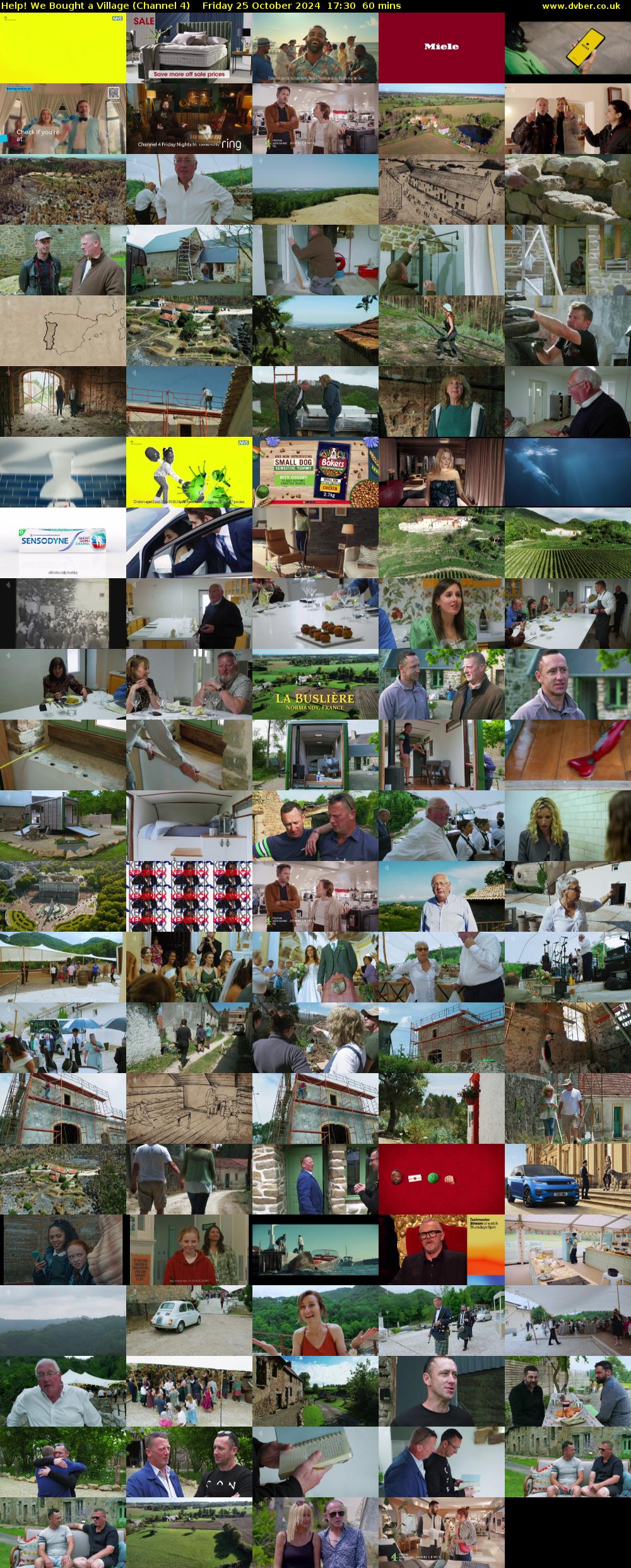 Help! We Bought a Village (Channel 4) Friday 25 October 2024 17:30 - 18:30