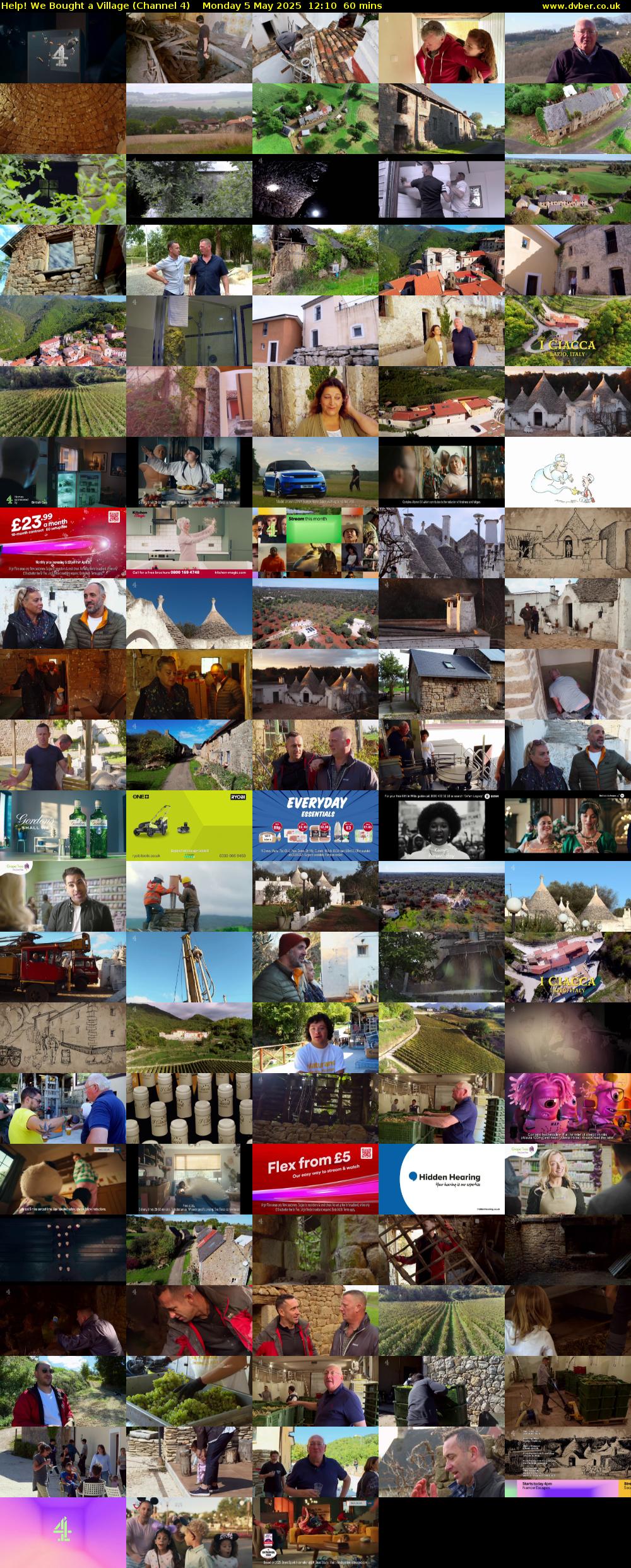 Help! We Bought a Village (Channel 4) Monday 5 May 2025 12:10 - 13:10