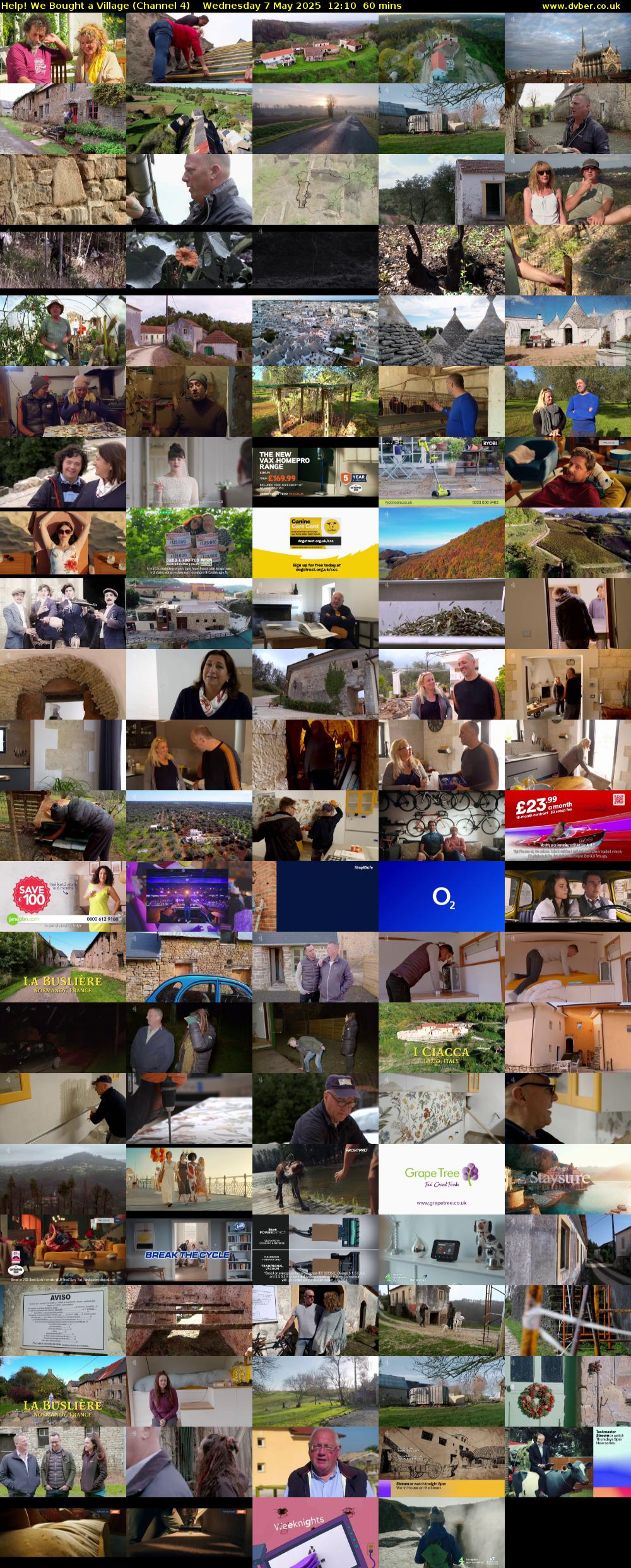 Help! We Bought a Village (Channel 4) Wednesday 7 May 2025 12:10 - 13:10