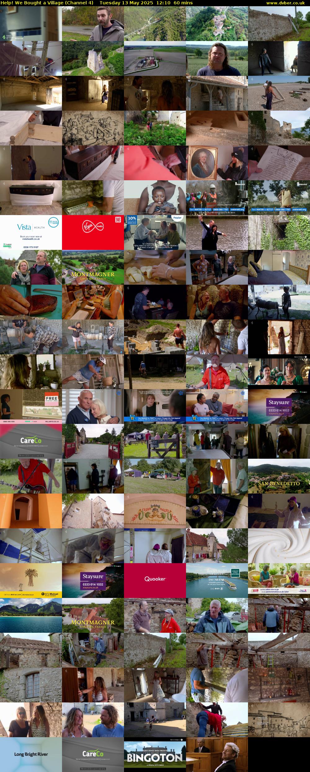 Help! We Bought a Village (Channel 4) Tuesday 13 May 2025 12:10 - 13:10
