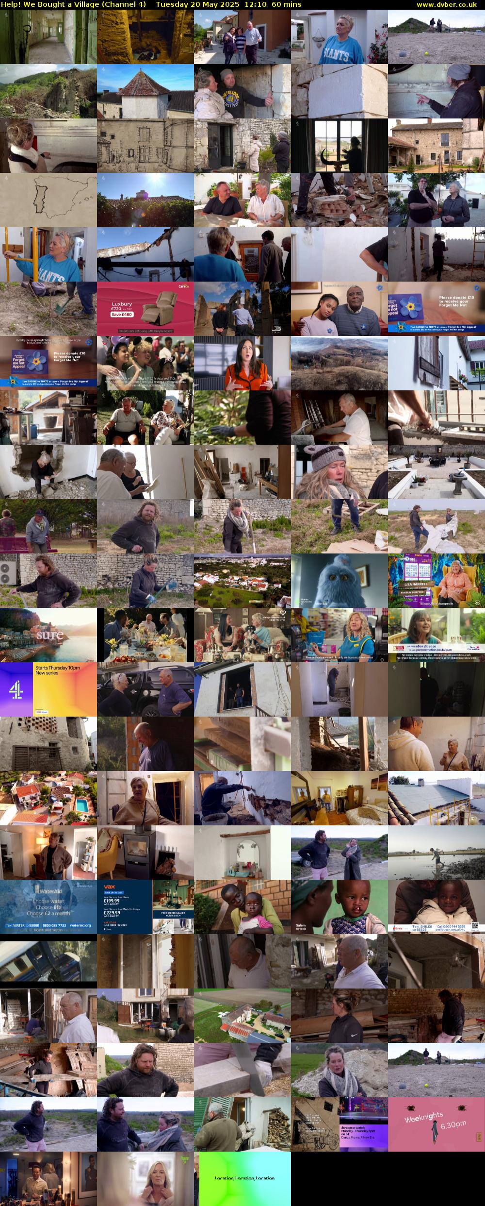 Help! We Bought a Village (Channel 4) Tuesday 20 May 2025 12:10 - 13:10