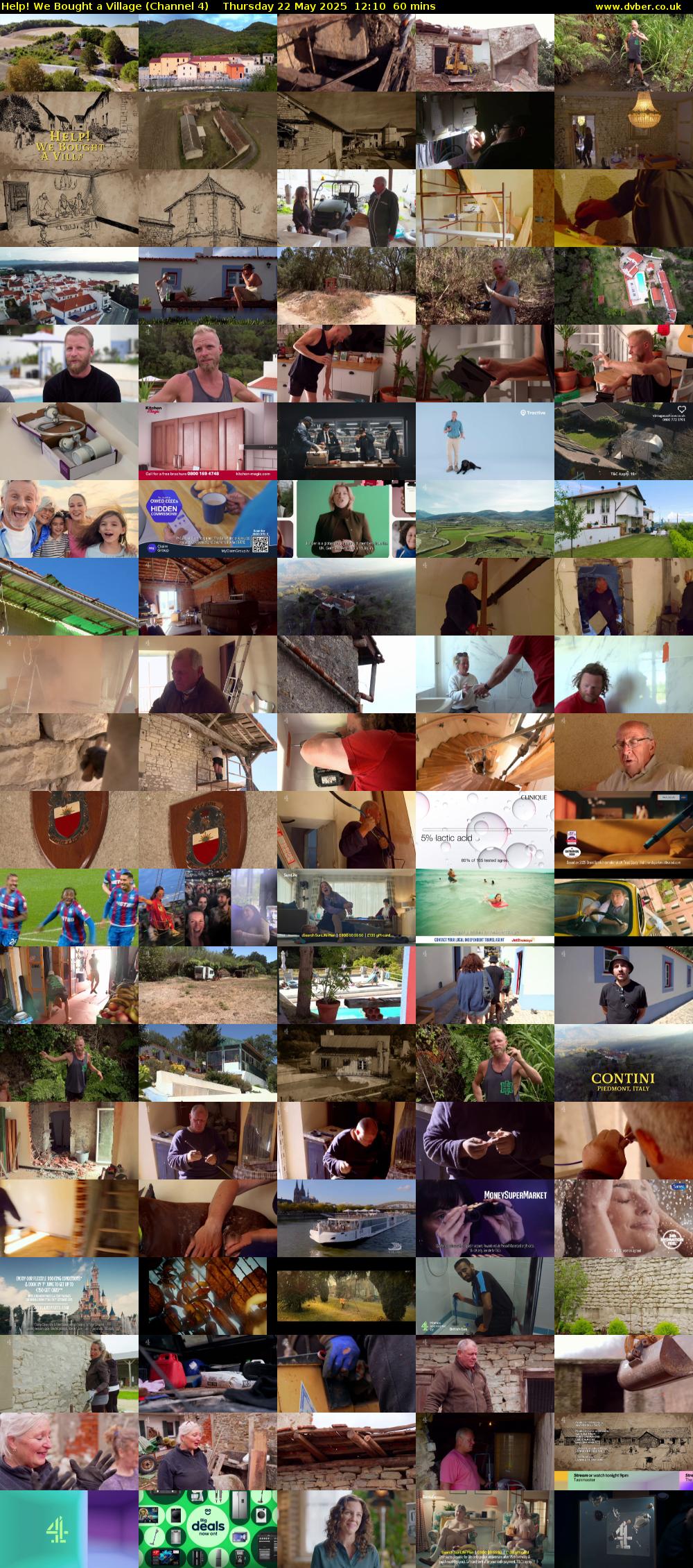 Help! We Bought a Village (Channel 4) Thursday 22 May 2025 12:10 - 13:10