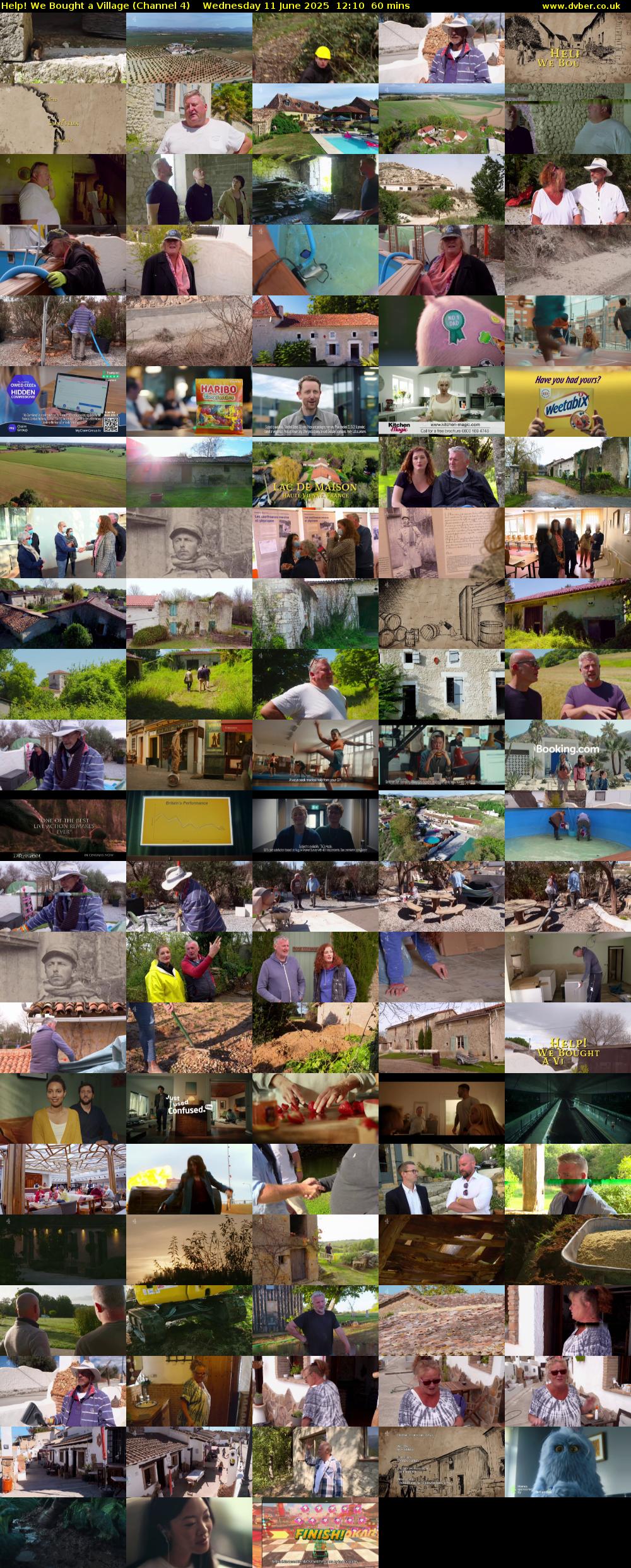 Help! We Bought a Village (Channel 4) Wednesday 11 June 2025 12:10 - 13:10