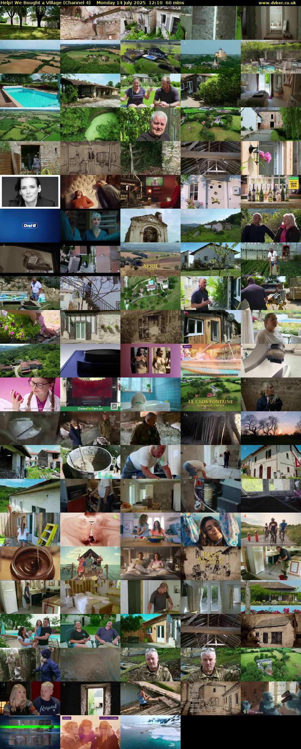 Help! We Bought a Village (Channel 4) Monday 14 July 2025 12:10 - 13:10