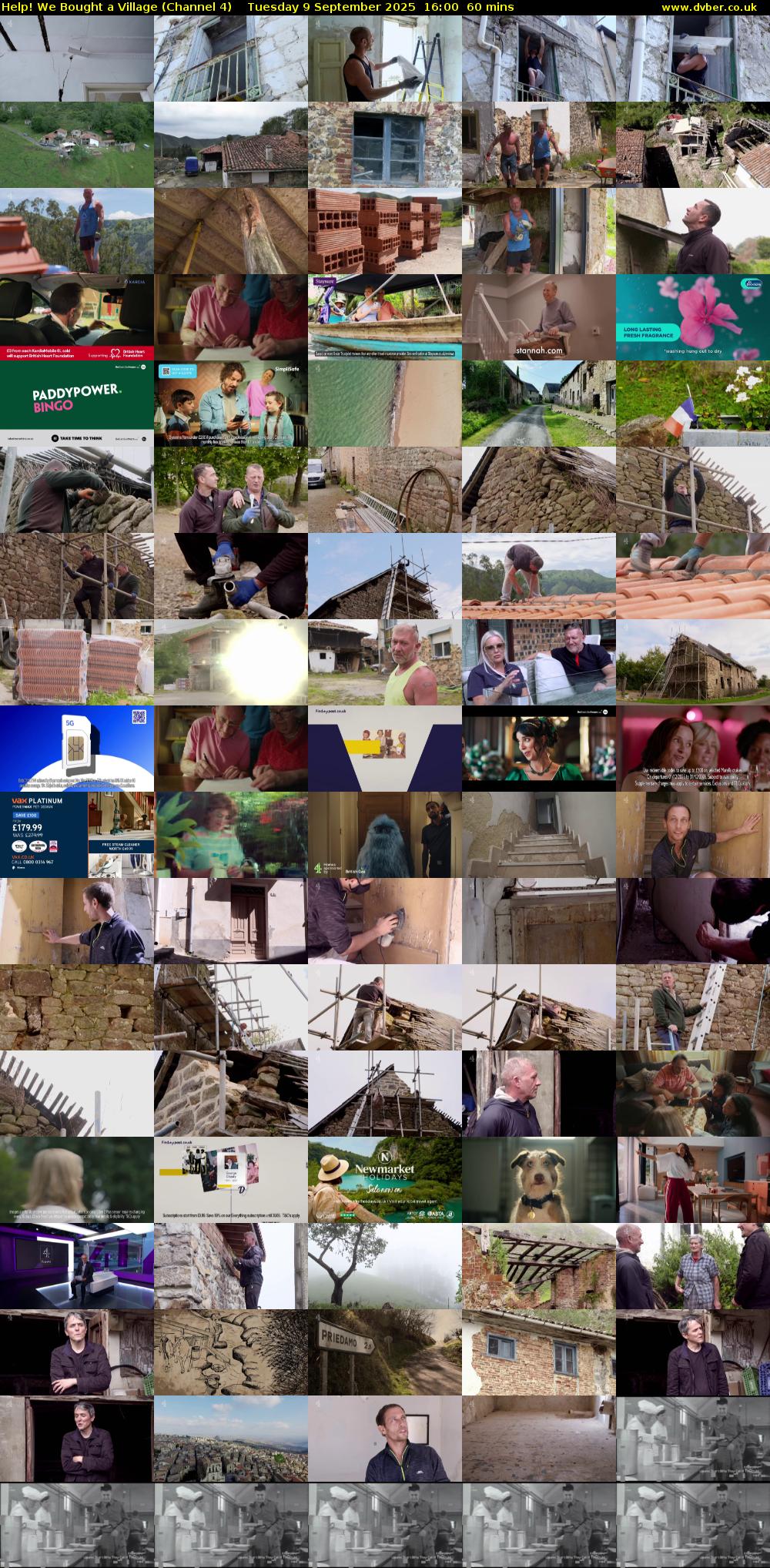 Help! We Bought a Village (Channel 4) Tuesday 9 September 2025 16:00 - 17:00