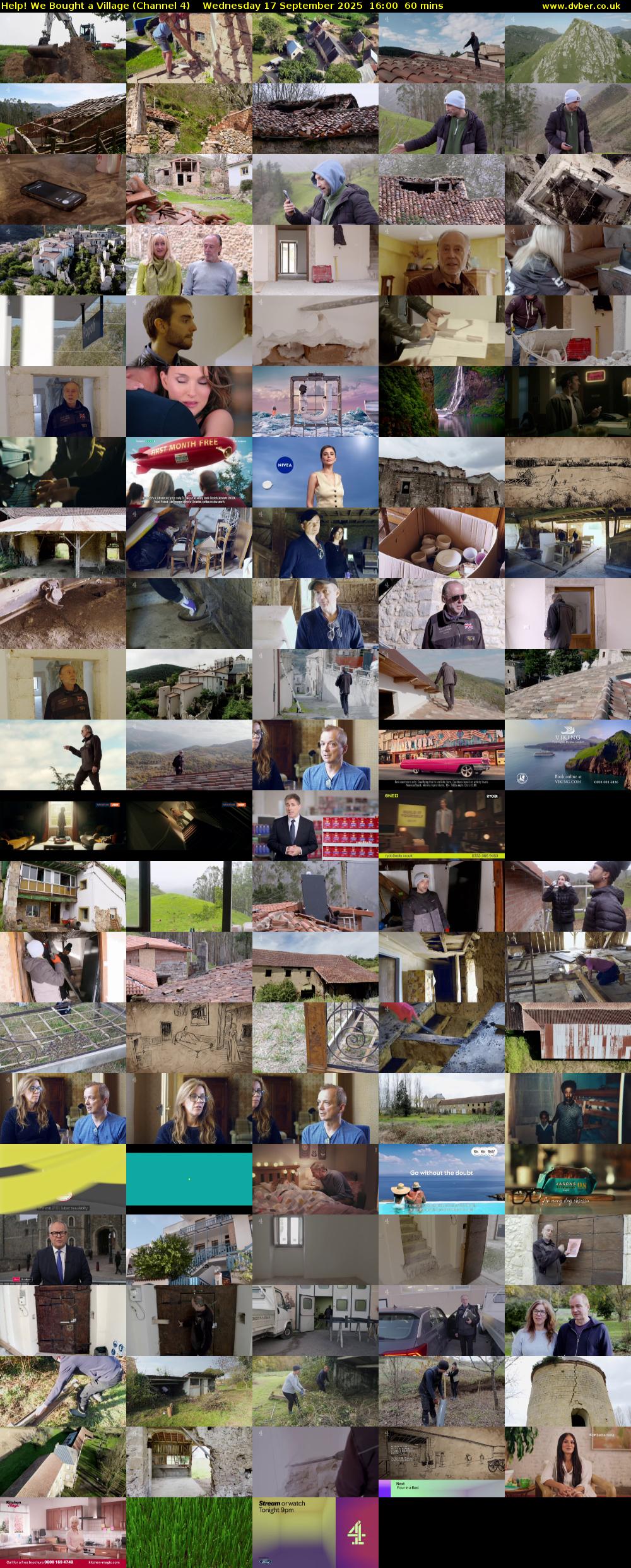 Help! We Bought a Village (Channel 4) Wednesday 17 September 2025 16:00 - 17:00