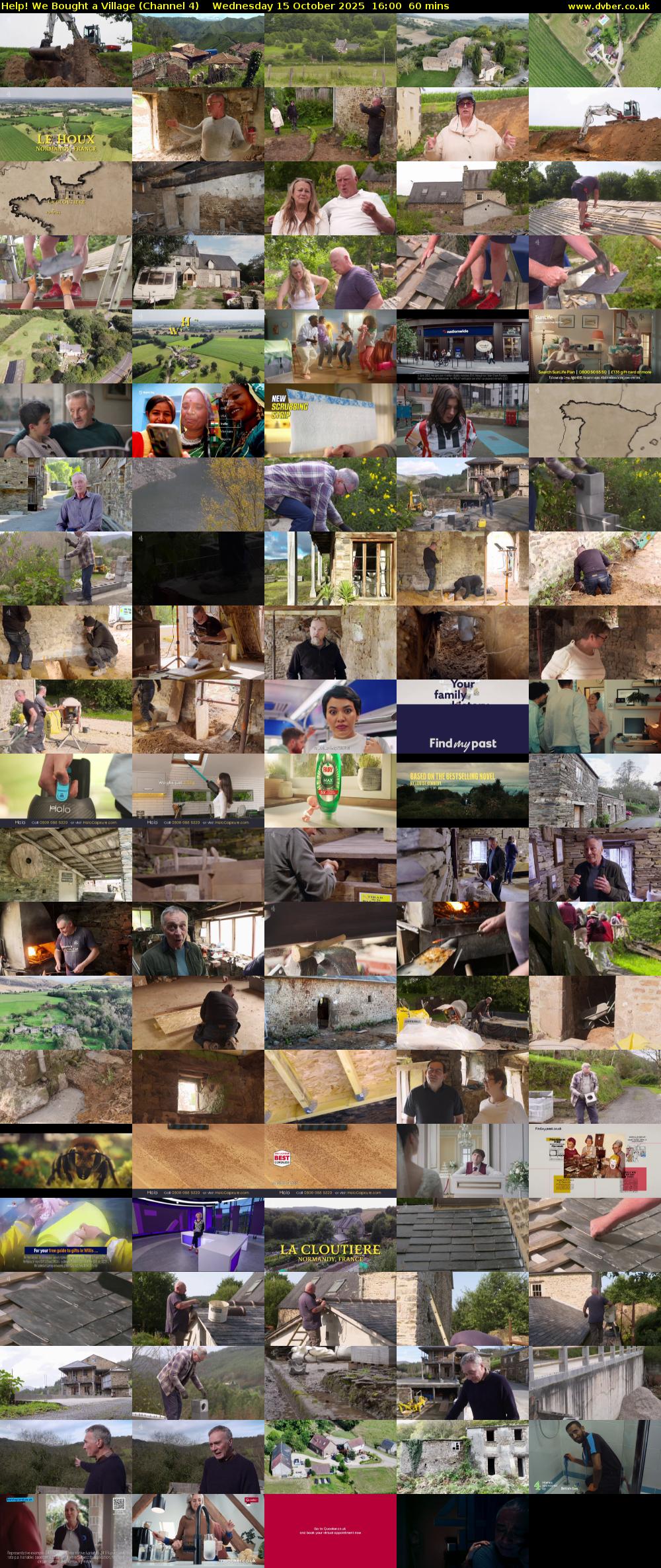 Help! We Bought a Village (Channel 4) Wednesday 15 October 2025 16:00 - 17:00