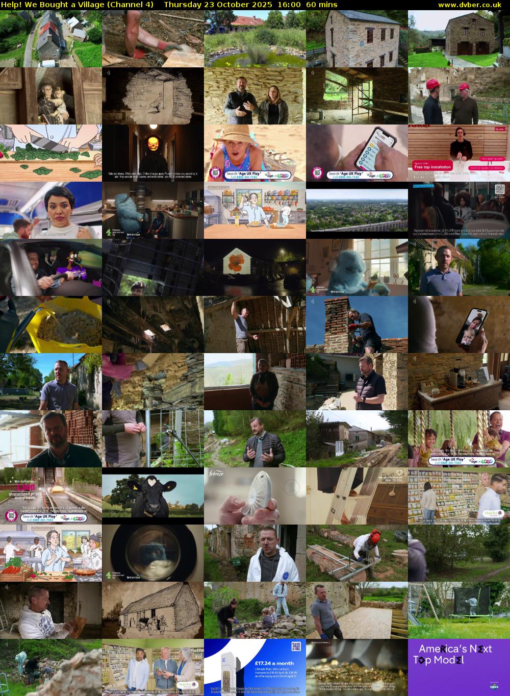 Help! We Bought a Village (Channel 4) Thursday 23 October 2025 16:00 - 17:00