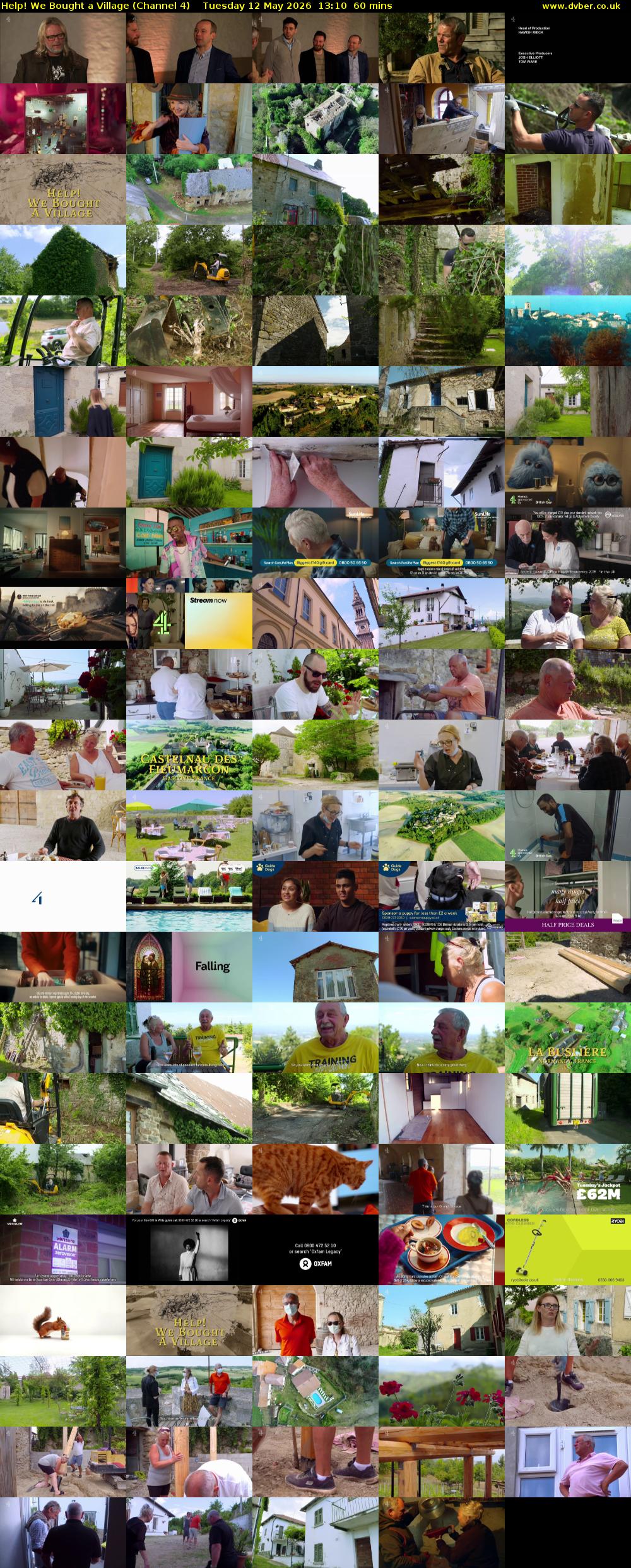 Help! We Bought a Village (Channel 4) Tuesday 12 May 2026 13:10 - 14:10