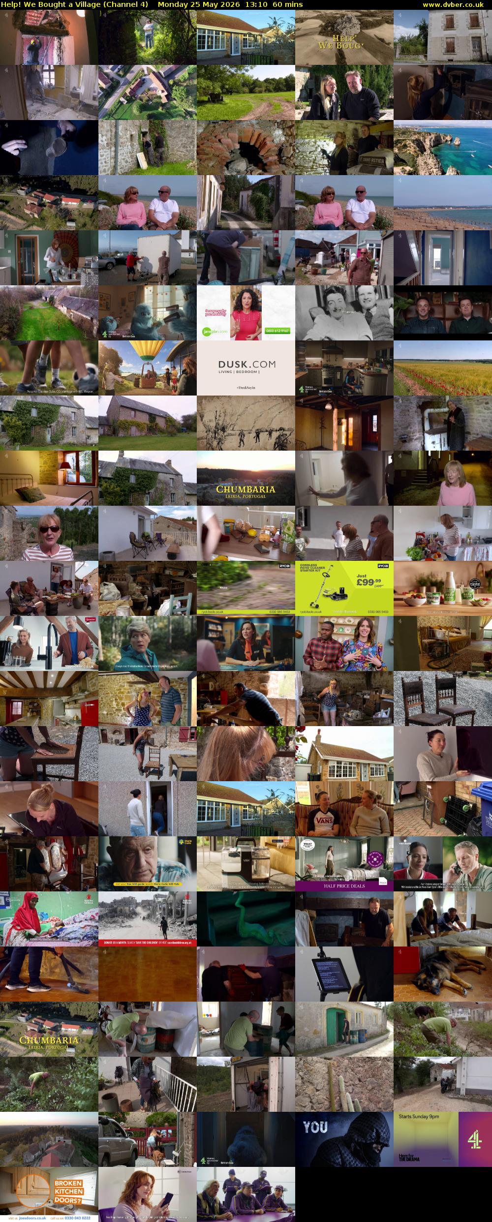 Help! We Bought a Village (Channel 4) Monday 25 May 2026 13:10 - 14:10