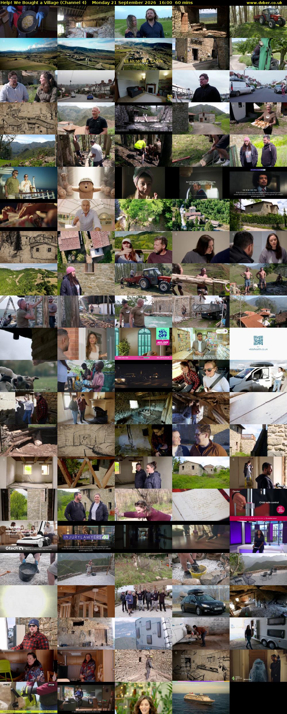 Help! We Bought a Village (Channel 4) Monday 21 September 2026 16:00 - 17:00