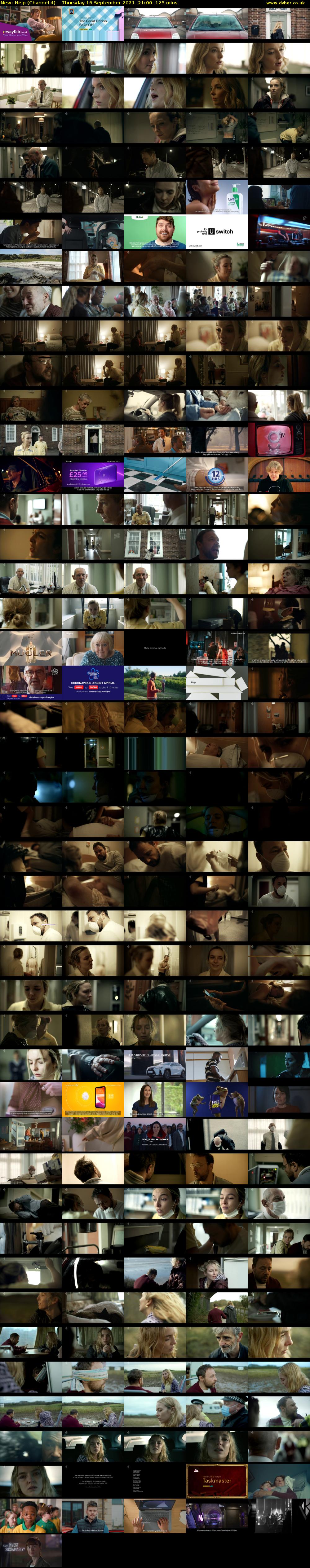 Help (Channel 4) Thursday 16 September 2021 21:00 - 23:05