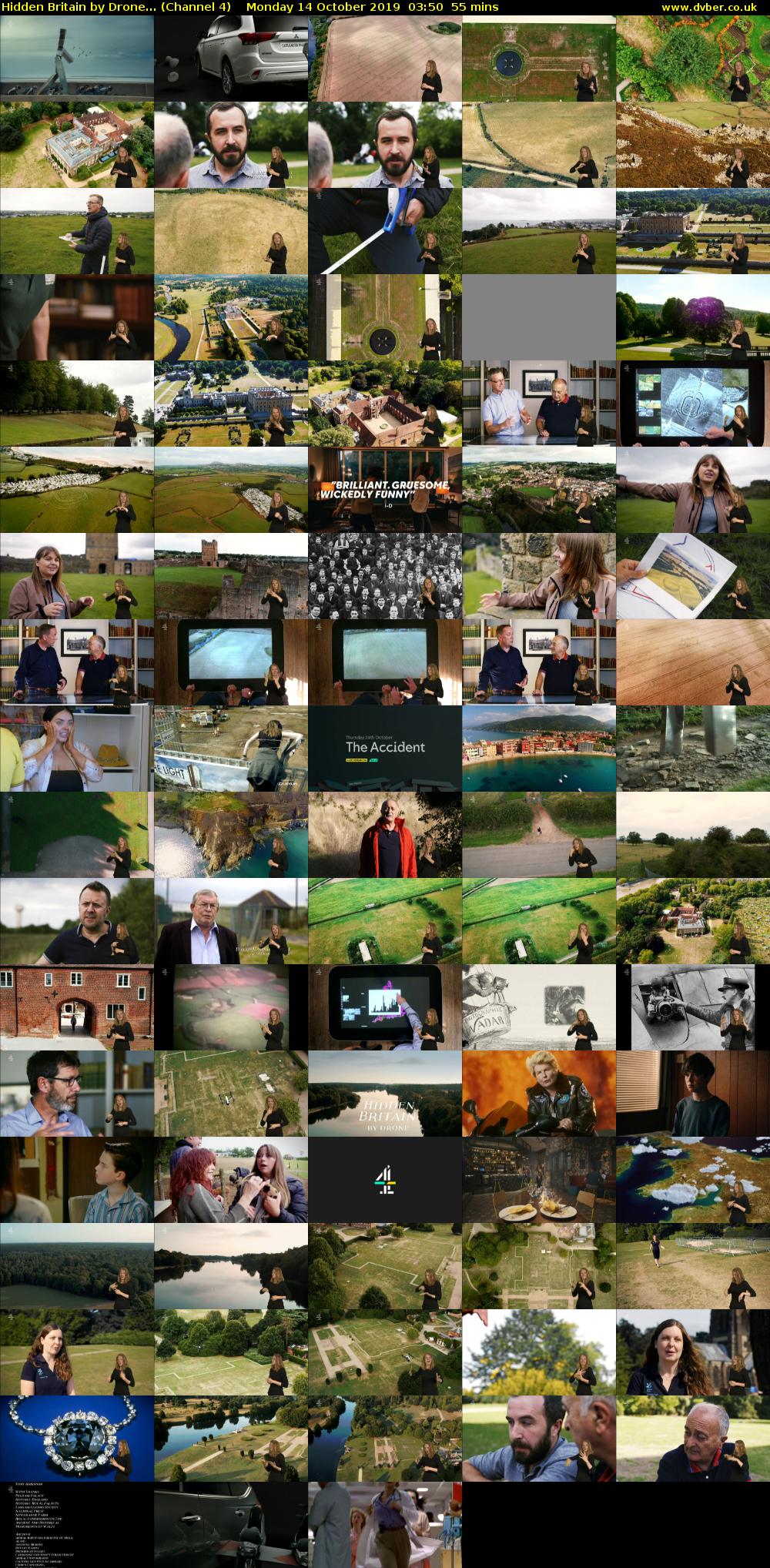 Hidden Britain by Drone... (Channel 4) Monday 14 October 2019 03:50 - 04:45