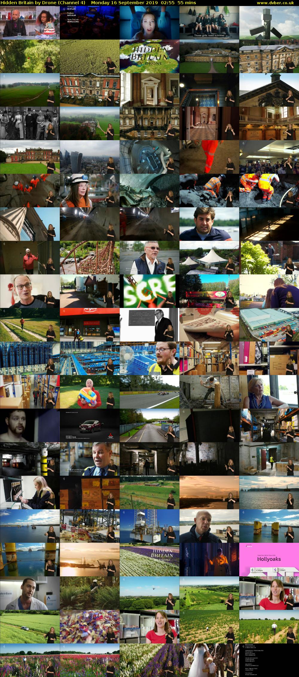 Hidden Britain by Drone (Channel 4) Monday 16 September 2019 02:55 - 03:50