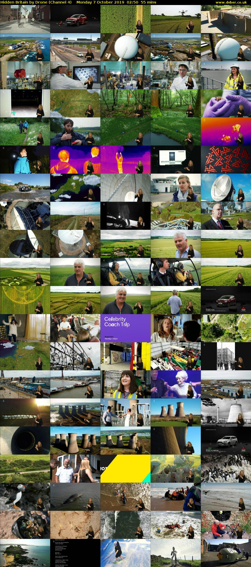 Hidden Britain by Drone (Channel 4) Monday 7 October 2019 02:50 - 03:45