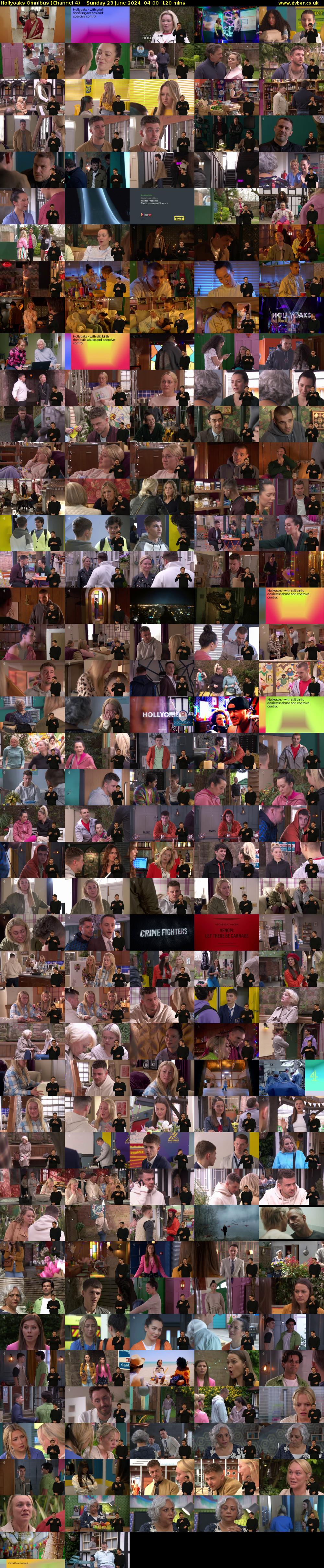 Hollyoaks Omnibus (Channel 4) Sunday 23 June 2024 04:00 - 06:00
