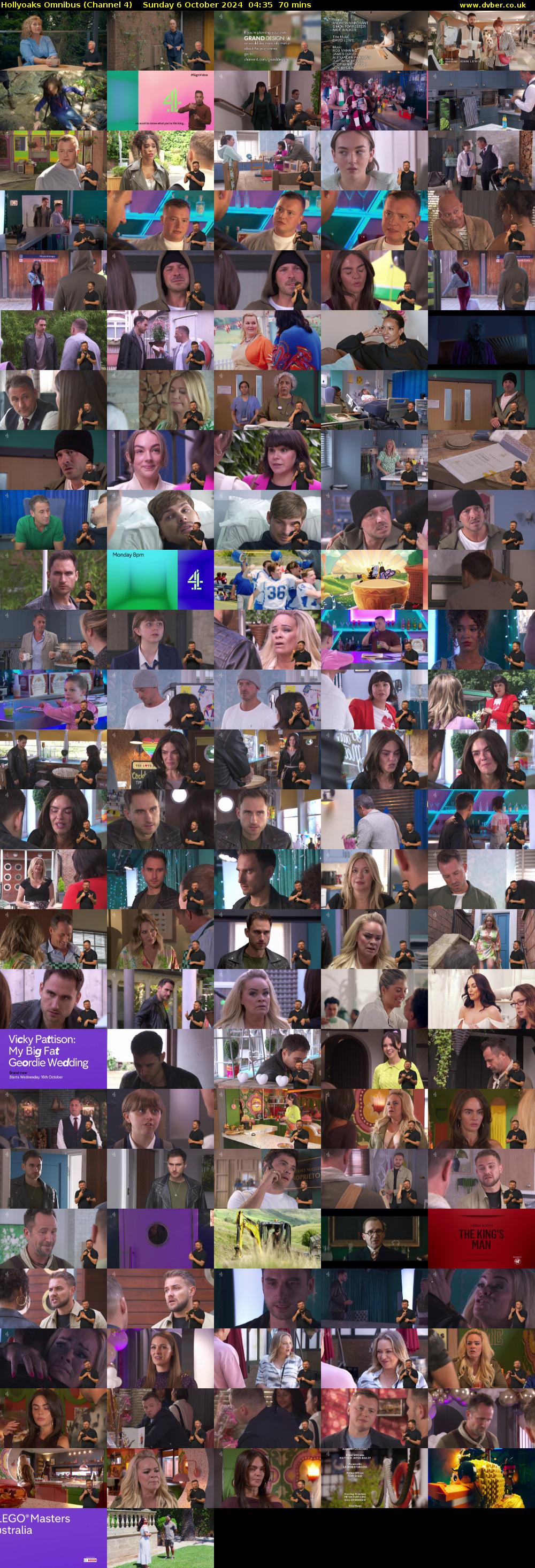 Hollyoaks Omnibus (Channel 4) Sunday 6 October 2024 04:35 - 05:45