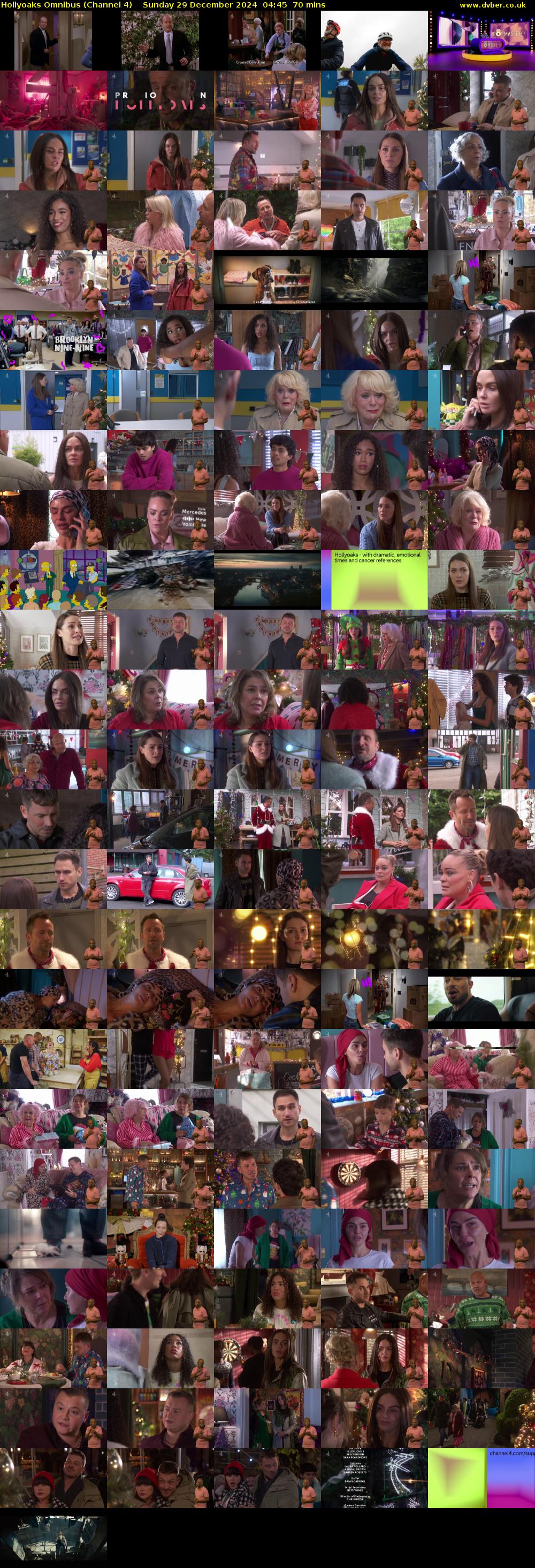 Hollyoaks Omnibus (Channel 4) Sunday 29 December 2024 04:45 - 05:55