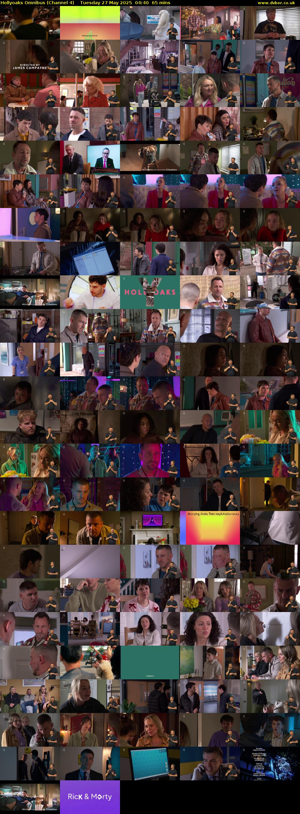Hollyoaks Omnibus (Channel 4) Tuesday 27 May 2025 04:40 - 05:45