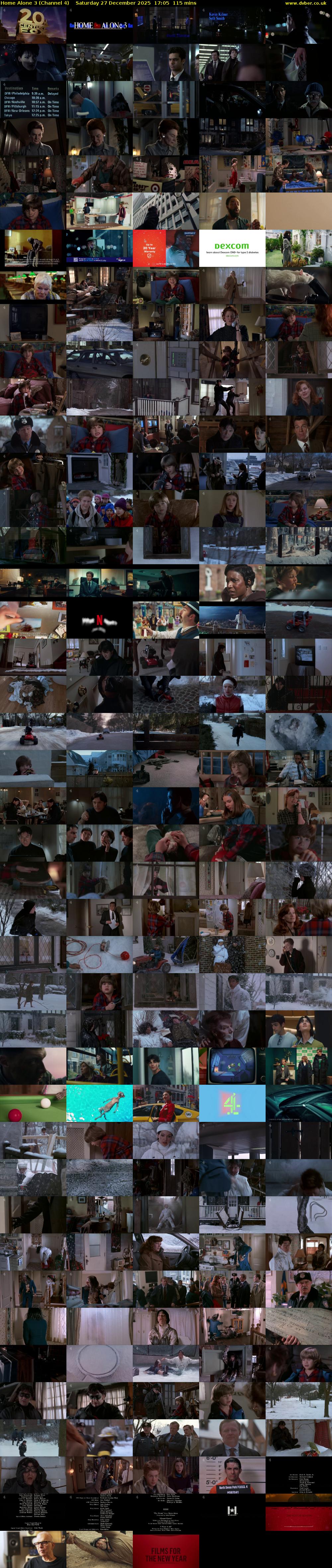 Home Alone 3 (Channel 4) Saturday 27 December 2025 17:05 - 19:00
