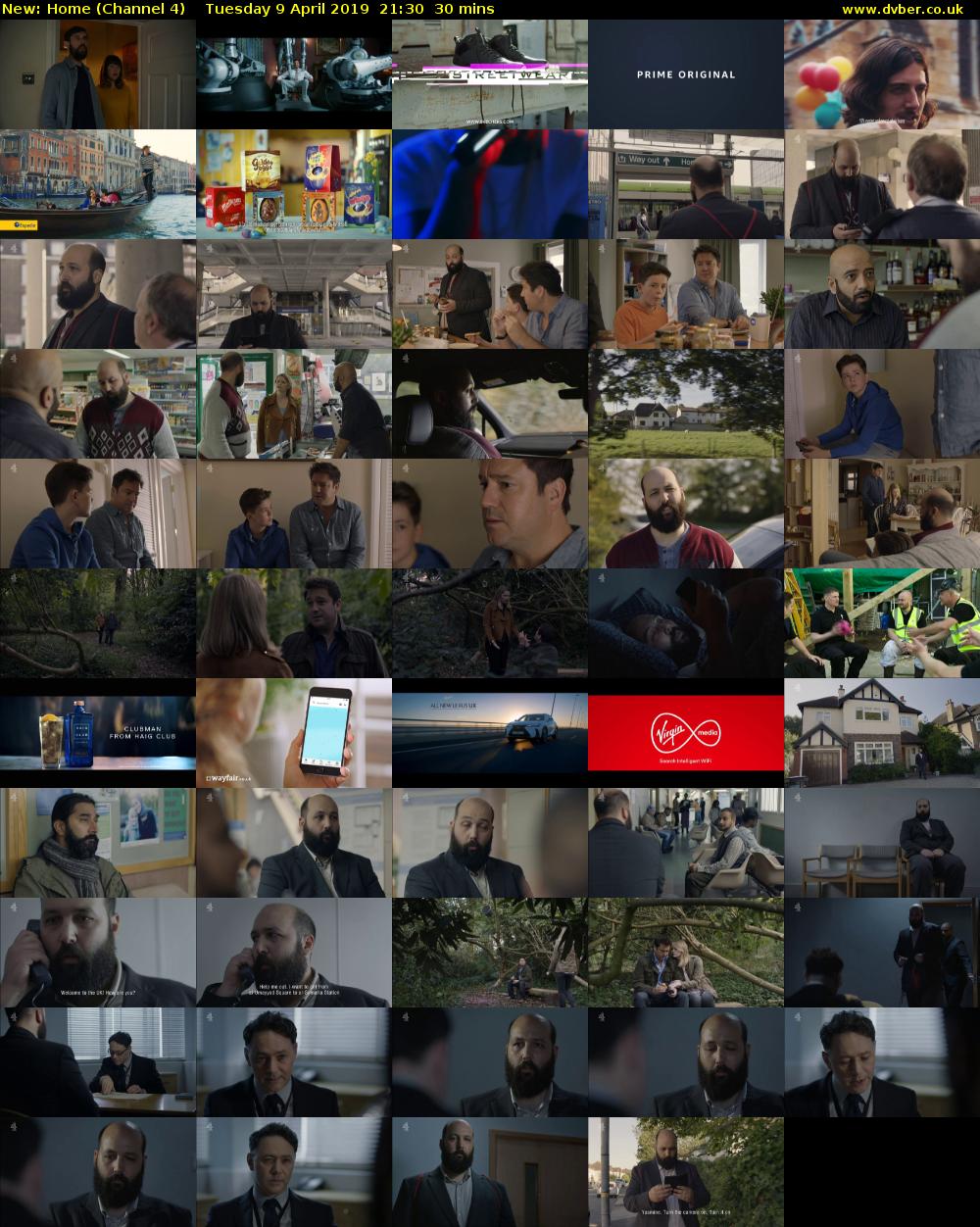 Home (Channel 4) Tuesday 9 April 2019 21:30 - 22:00