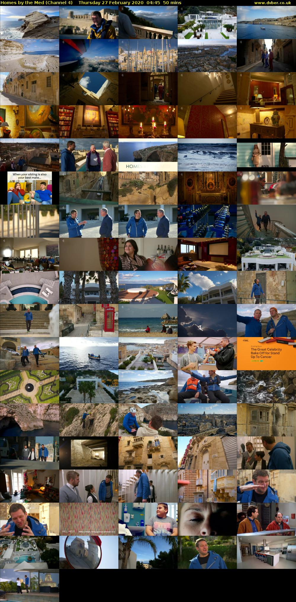 Homes by the Med (Channel 4) Thursday 27 February 2020 04:45 - 05:35