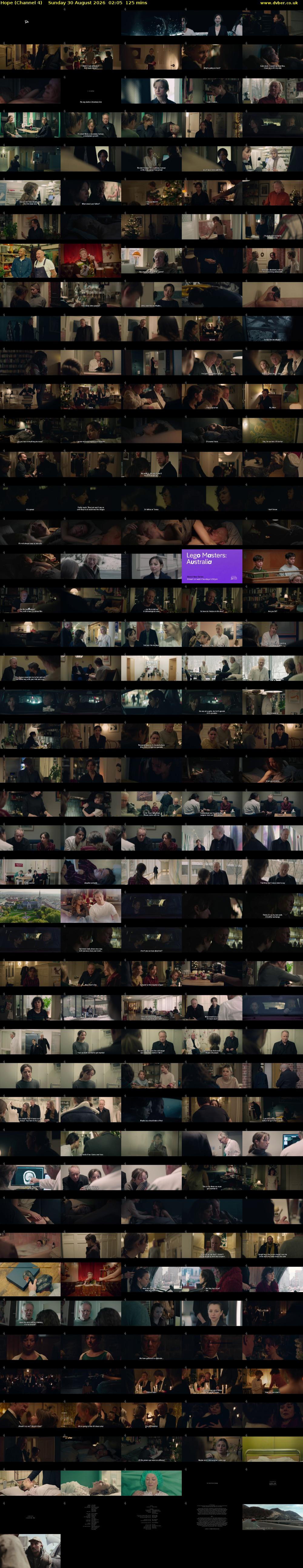 Hope (Channel 4) Sunday 30 August 2026 02:05 - 04:10