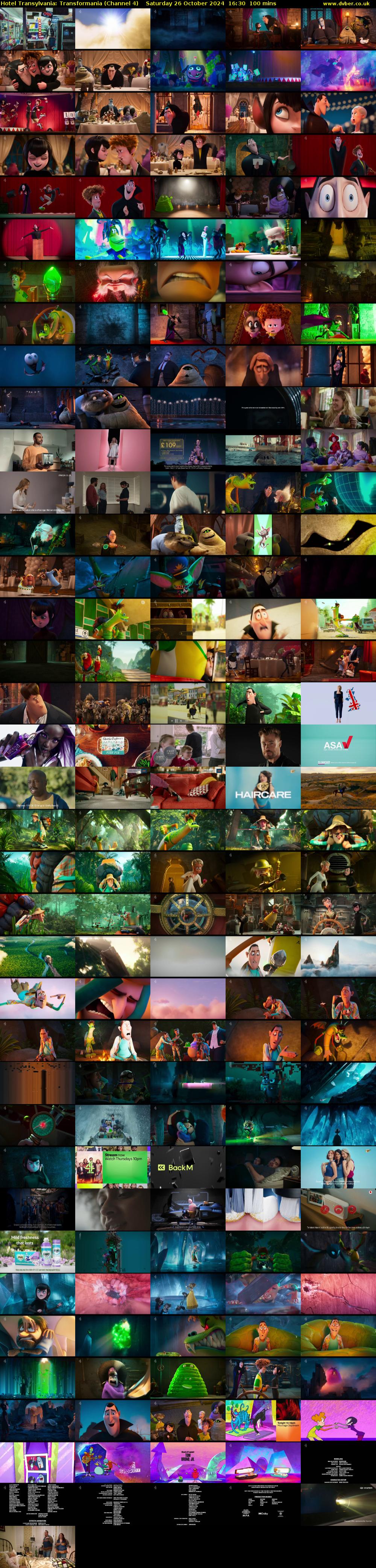 Hotel Transylvania: Transformania (Channel 4) Saturday 26 October 2024 16:30 - 18:10