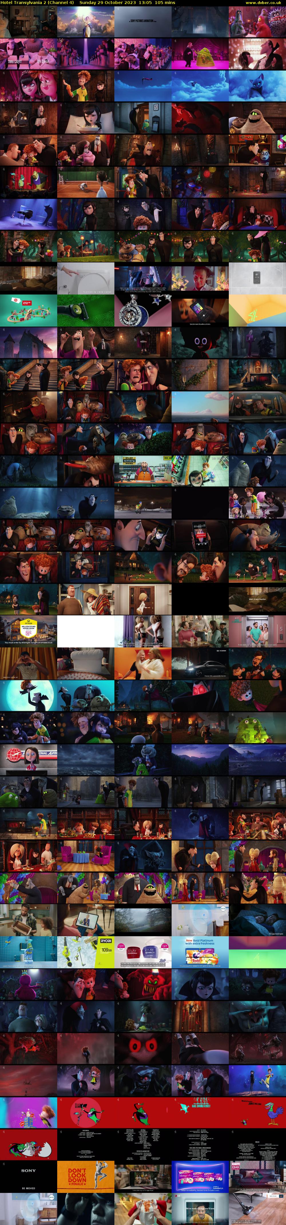 Hotel Transylvania 2 (Channel 4) Sunday 29 October 2023 13:05 - 14:50