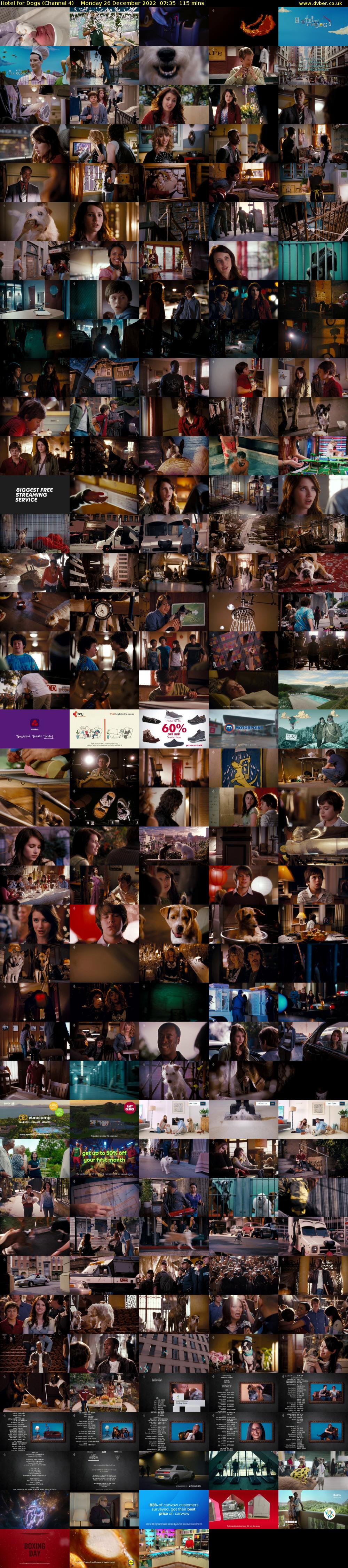 Hotel for Dogs (Channel 4) Monday 26 December 2022 07:35 - 09:30