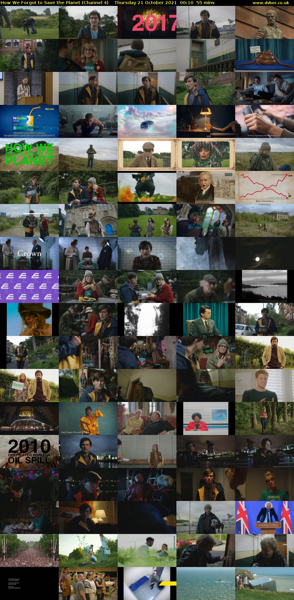 How We Forgot to Save the Planet (Channel 4) Thursday 21 October 2021 00:10 - 01:05
