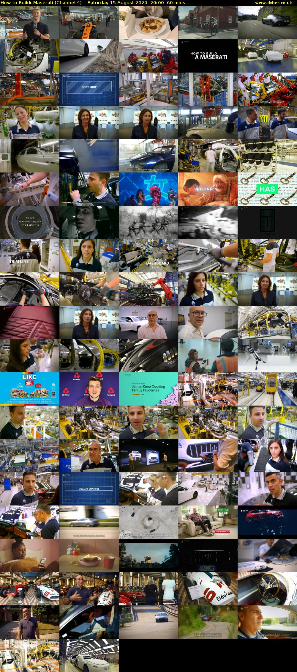 How to Build: Maserati (Channel 4) Saturday 15 August 2020 20:00 - 21:00