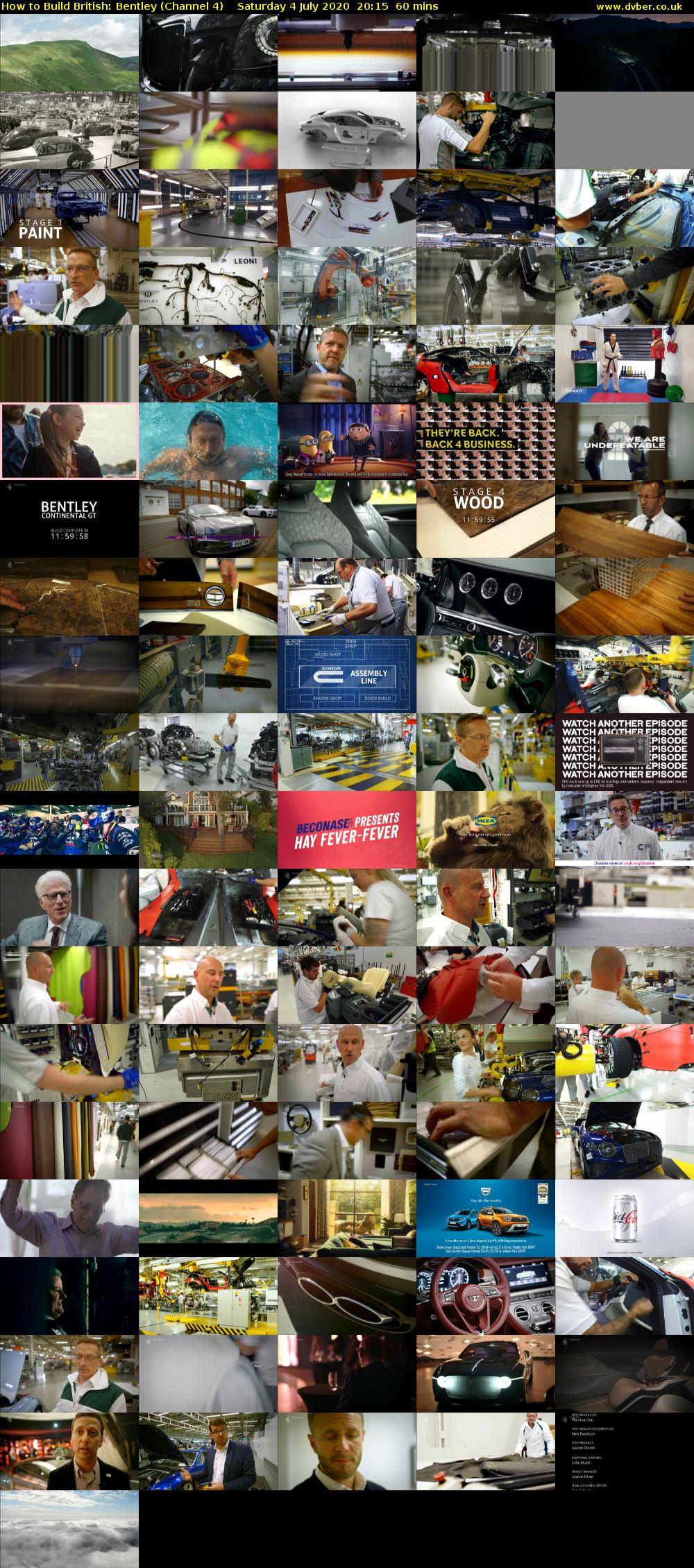 How to Build British: Bentley (Channel 4) Saturday 4 July 2020 20:15 - 21:15
