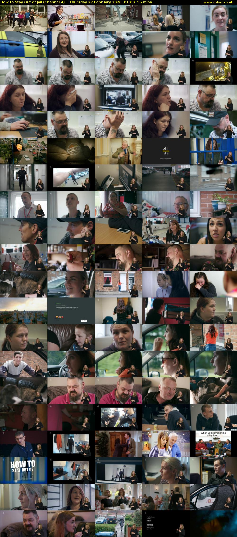 How to Stay Out of Jail (Channel 4) Thursday 27 February 2020 01:00 - 01:55