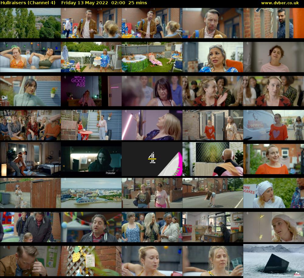 Hullraisers (Channel 4) Friday 13 May 2022 02:00 - 02:25