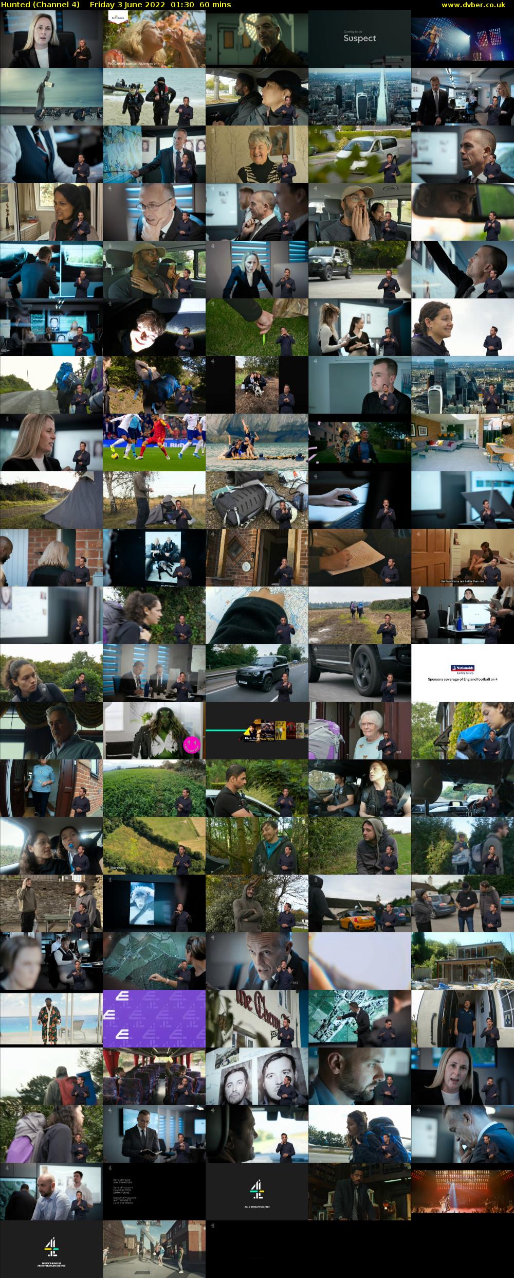 Hunted (Channel 4) Friday 3 June 2022 01:30 - 02:30