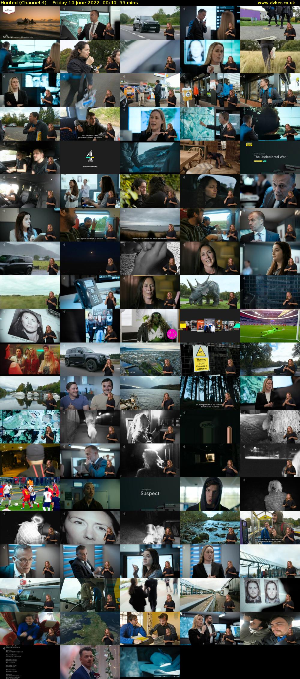 Hunted (Channel 4) Friday 10 June 2022 00:40 - 01:35